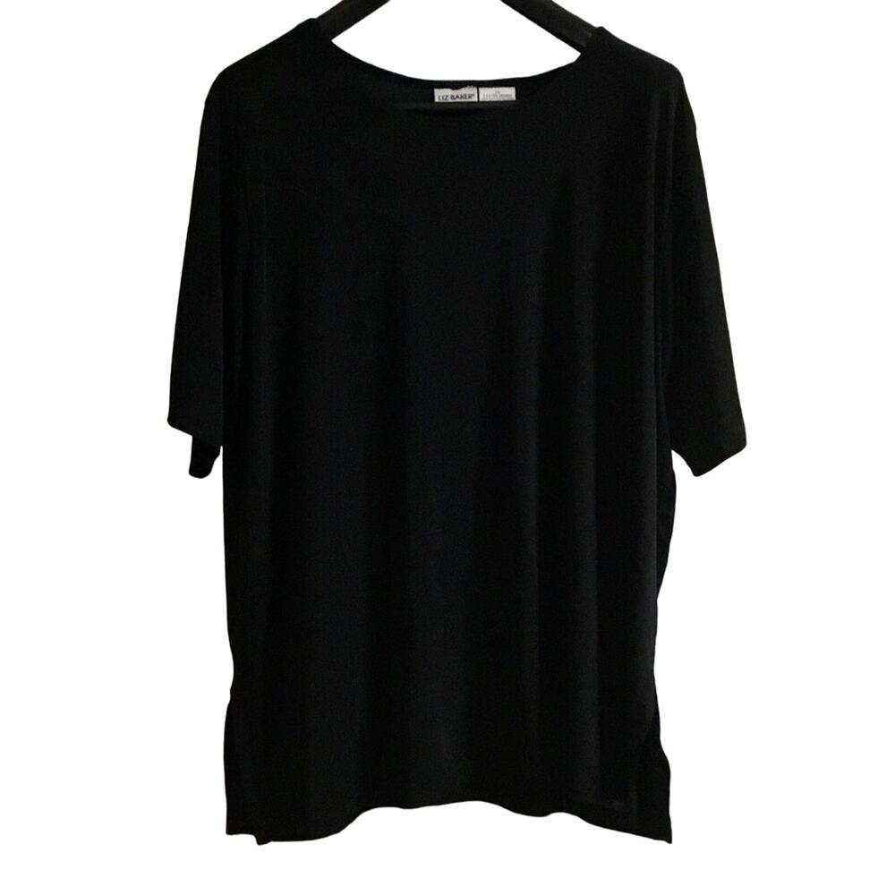 Liz Baker Vintage Black Top